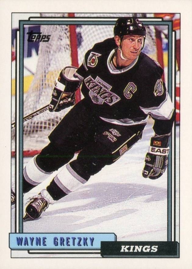 1992 Topps Wayne Gretzky #1 Hockey Card