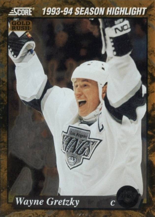 1993 Score Wayne Gretzky #662 Hockey Card