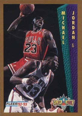 1992 Fleer Tony's Pizza Michael Jordan #MJ Basketball Card