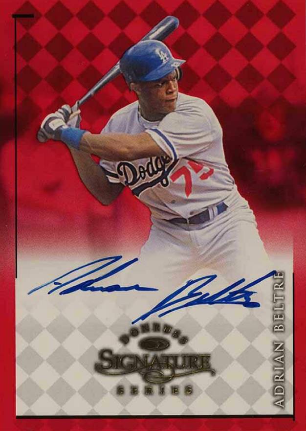1998 Donruss Signature Adrian Beltre # Baseball Card