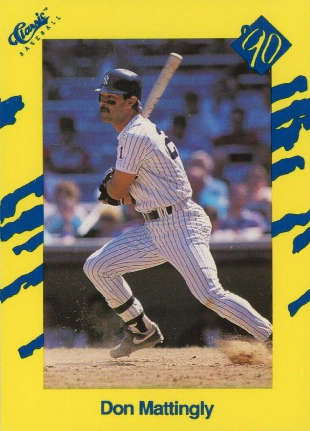 1990 Classic Don Mattingly #T12 Baseball Card