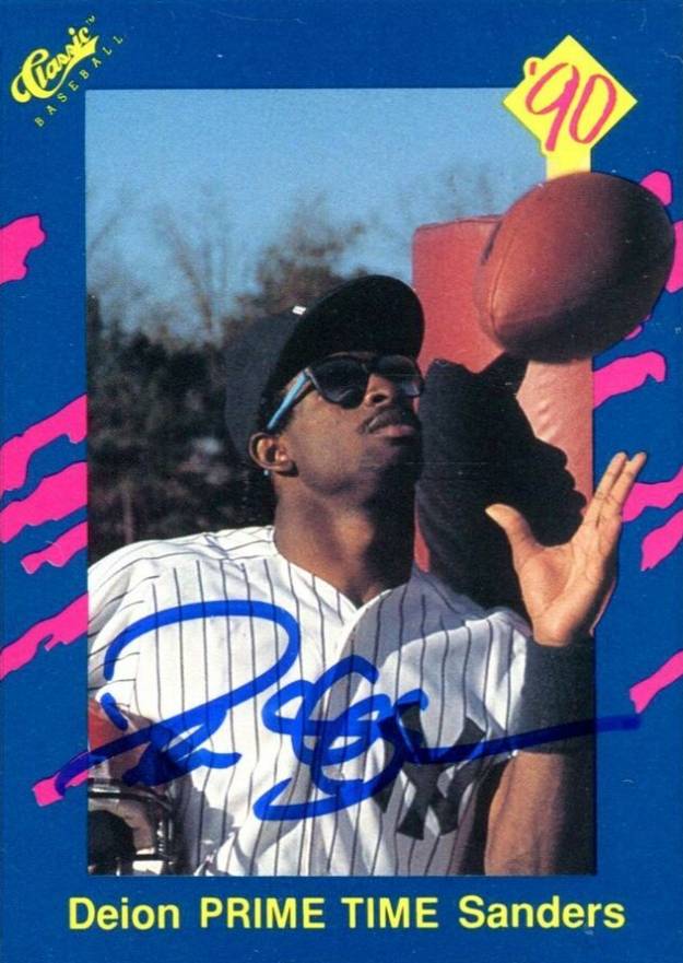1990 Classic Deion Sanders #21 Baseball Card