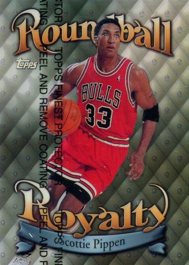 1998 Topps Roundball Royalty Scottie Pippen #R8 Basketball Card