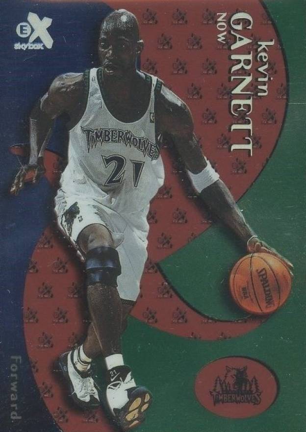 1999 Skybox E-X  Kevin Garnett #42 Basketball Card