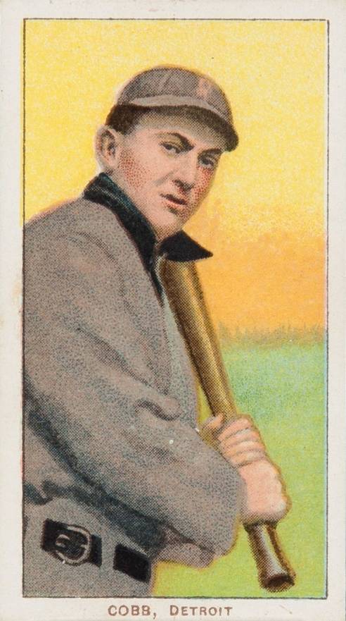 1909 White Borders Piedmont 350  Cobb, Detroit #99 Baseball Card