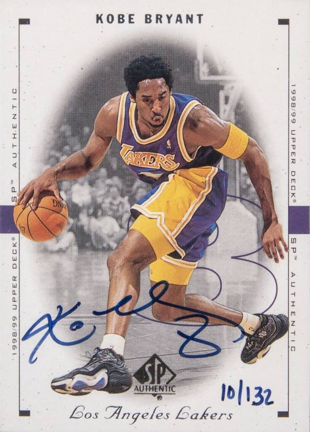 1999 SP Authentic Buybacks Kobe Bryant #44 Basketball Card