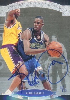 1999 SP Authentic Buybacks Kevin Garnett #10 Basketball Card
