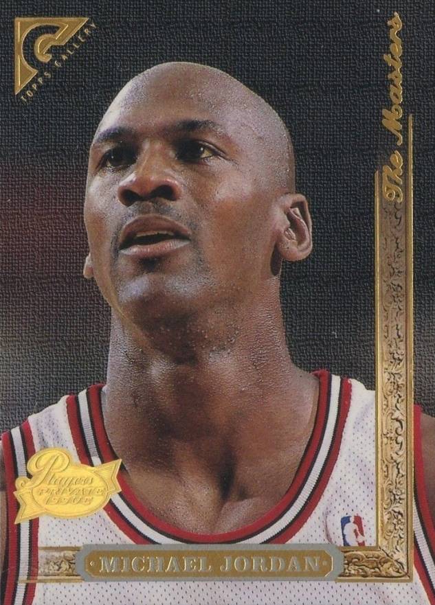 1996 Stadium Club Gallery Player's Private Issue Michael Jordan #10 Basketball Card