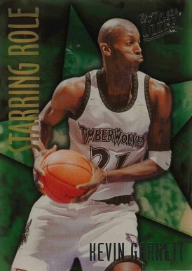 1996 Ultra Starring Role  Kevin Garnett #1 Basketball Card