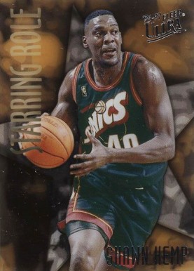 1996 Ultra Starring Role  Shawn Kemp #5 Basketball Card