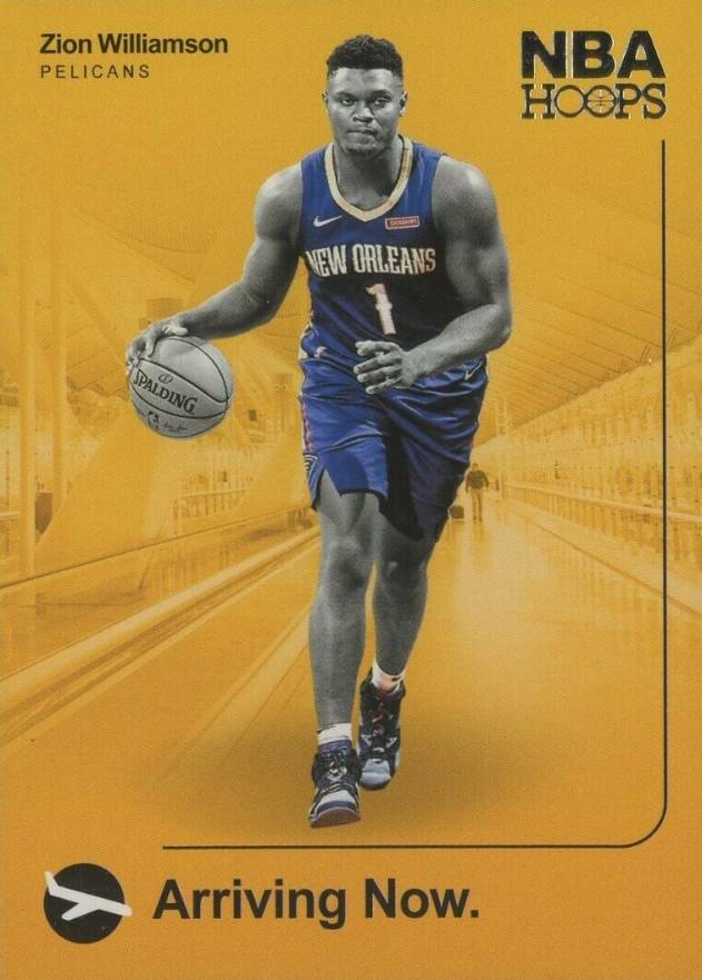 2019 Panini Hoops Arriving Now Zion Williamson #2 Basketball Card