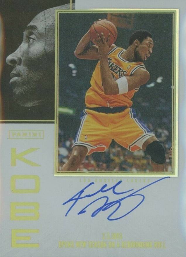 2019 Panini Contenders Kobe Bryant Autographs Kobe Bryant #11 Basketball Card