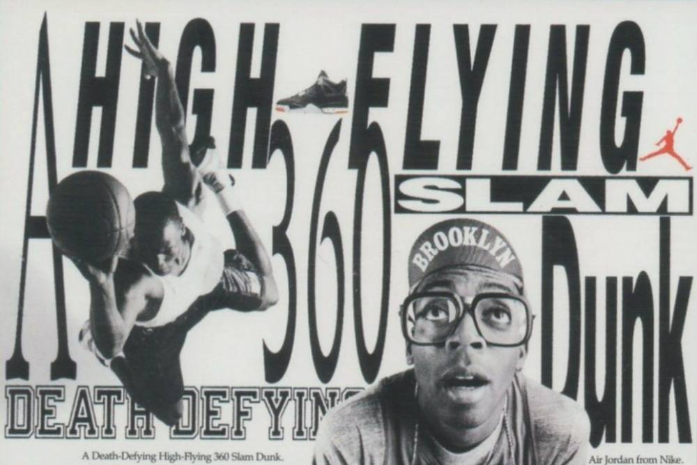 1991 Nike Michael Jordan/Spike Lee High Flying 1989 #2 Basketball Card