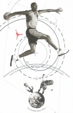 1991 Nike Michael Jordan/Spike Lee Do you know 1990 #3 Basketball Card
