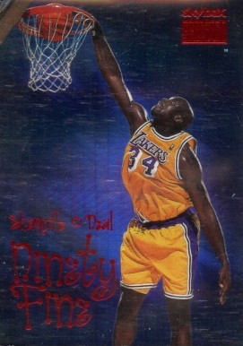 1998 Skybox Premium Shaquille O'Neal #212 Basketball Card