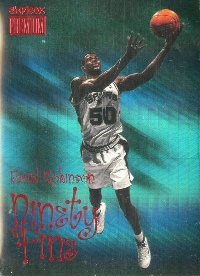 1998 Skybox Premium David Robinson #221 Basketball Card