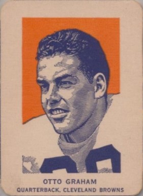 1952 Wheaties Otto Graham # Football Card
