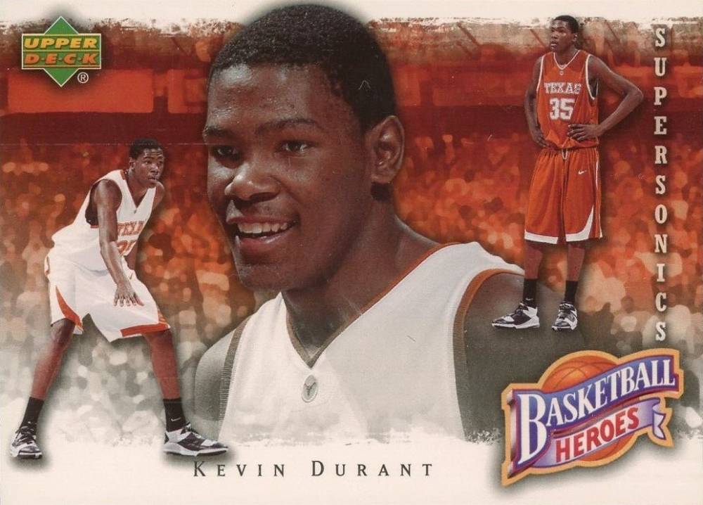 2007 Upper Deck NBA Heroes Kevin Durant Kevin Durant #KD-8 Basketball Card