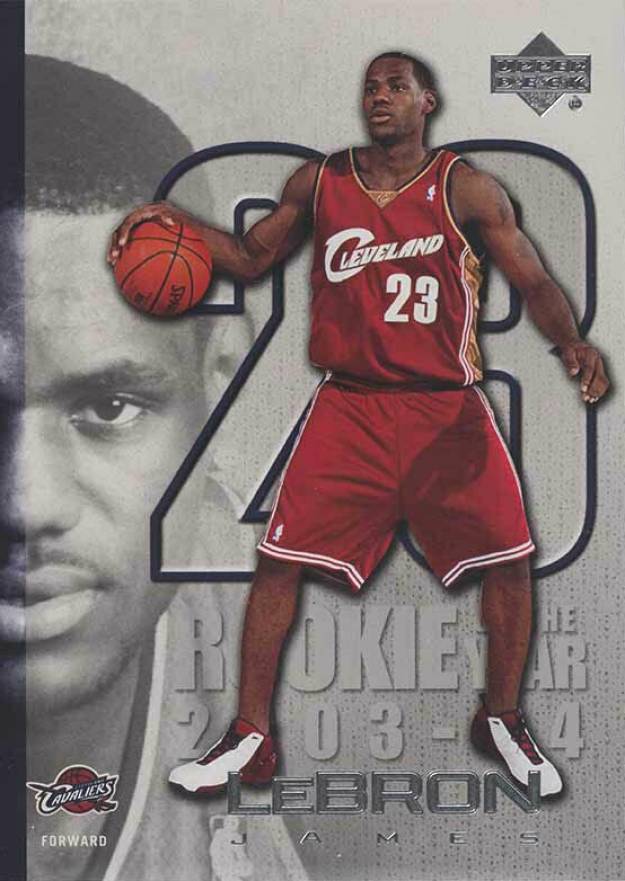 2005  Upper Deck LeBron James LeBron James #LJ4 Basketball Card