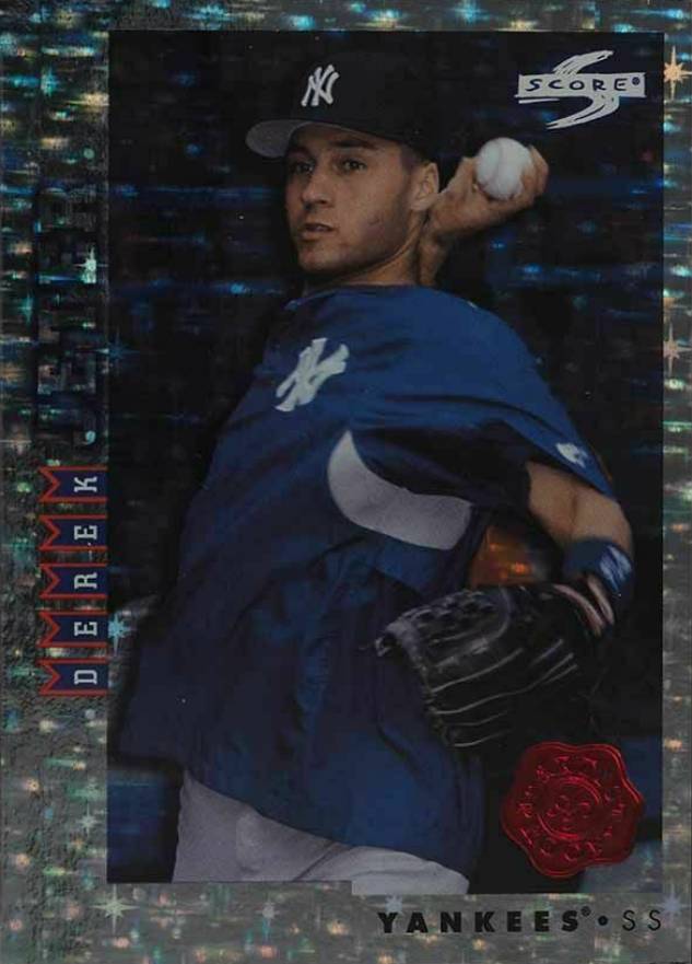 1998 Score Rookie Traded Showcase Derek Jeter #6 Baseball Card