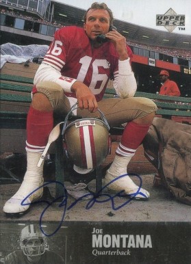 1997 Upper Deck Legends Joe Montana #178 Football Card
