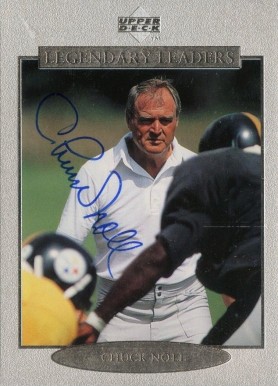 1997 Upper Deck Legends Chuck Noll #145 Football Card