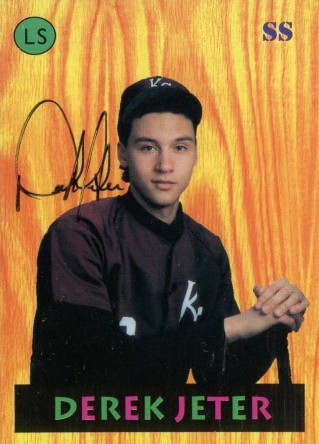 1992 Little Sun High School Prospects Derek Jeter # Baseball Card
