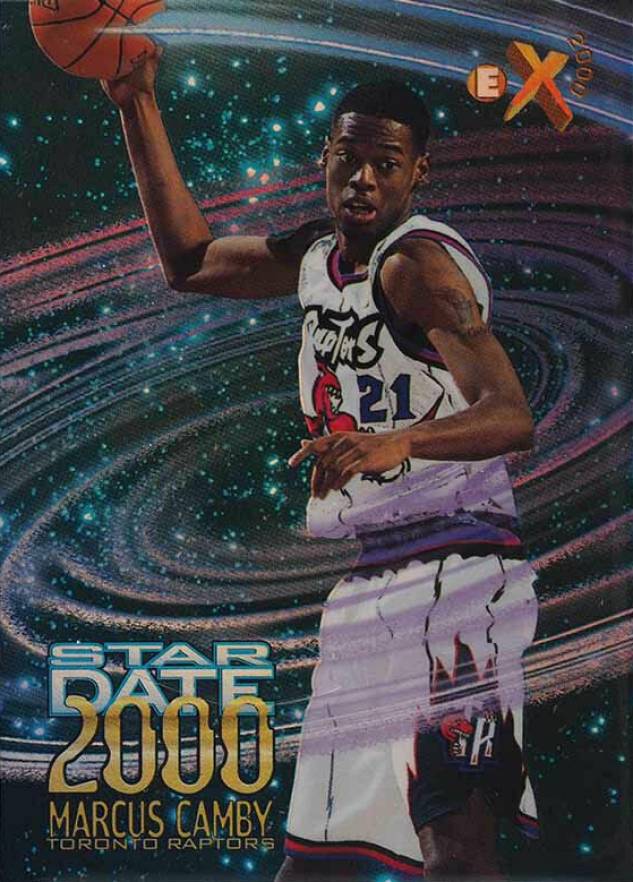 1996 Skybox E-X2000 Star Date Marcus Camby #4 Basketball Card