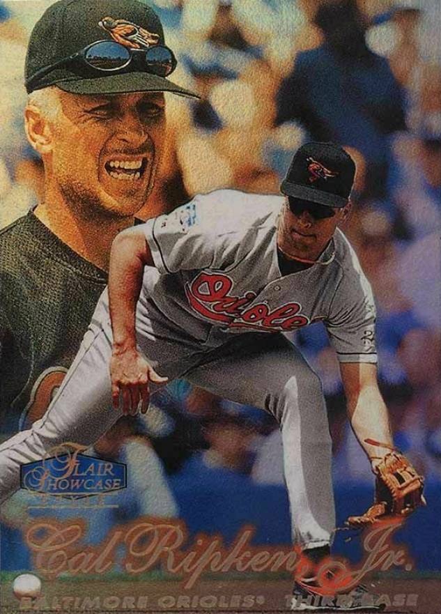 1998 Flair Showcase Cal Ripken #8 Baseball Card