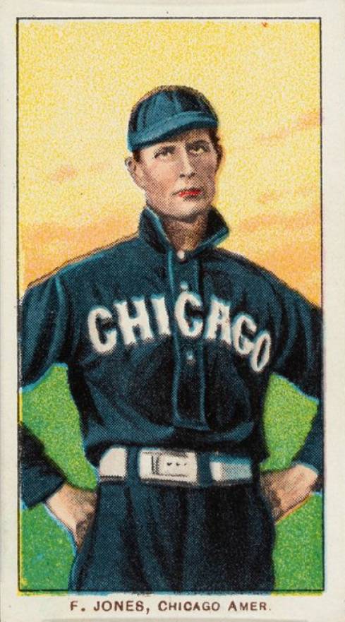 1909 White Borders Piedmont 350  F. Jones, Chicago Amer. #237 Baseball Card