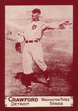 1910 Washington Times Crawford #4 Baseball Card