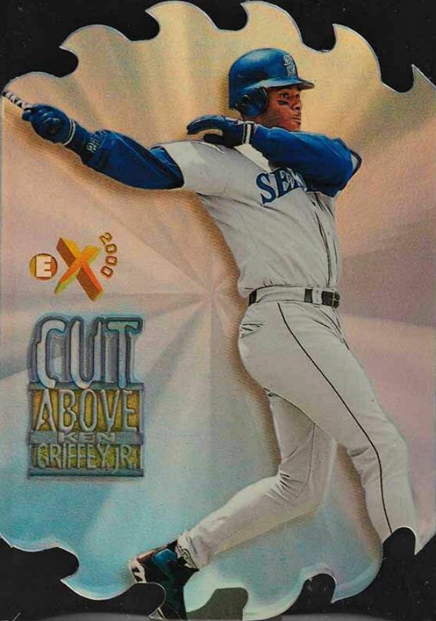 1997 Skybox E-X2000 Cut Above Ken Griffey Jr. #2 Baseball Card