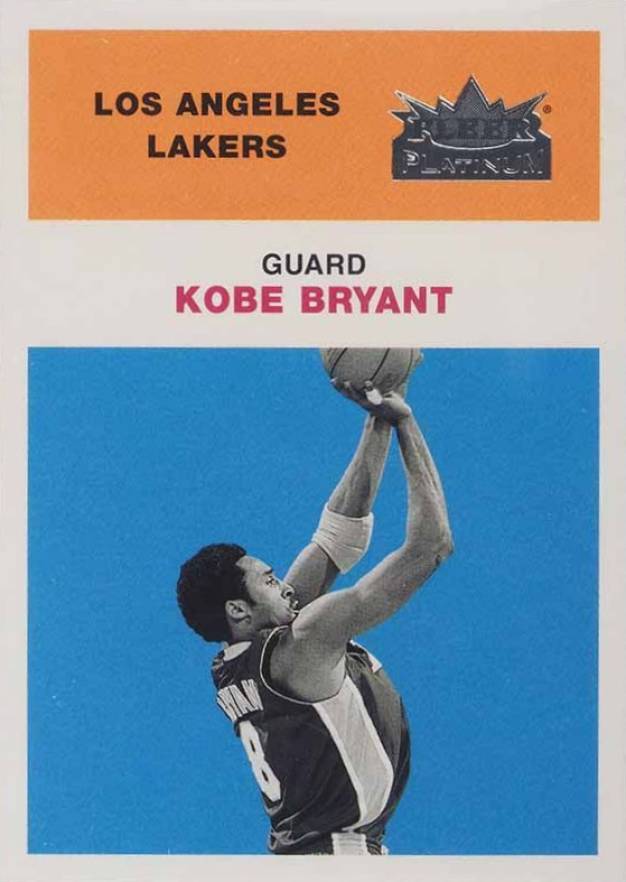 2001 Fleer Platinum Kobe Bryant #13 Basketball Card