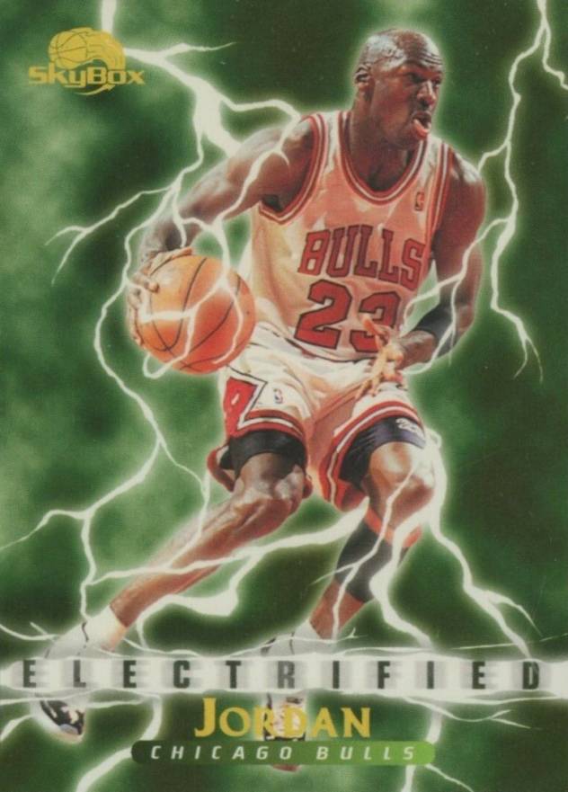 1995 Skybox Premium Michael Jordan #278 Basketball Card