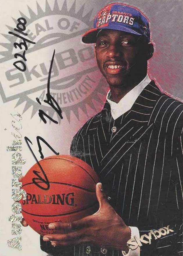 1997 Skybox Premium Autographics Tracy McGrady # Basketball Card