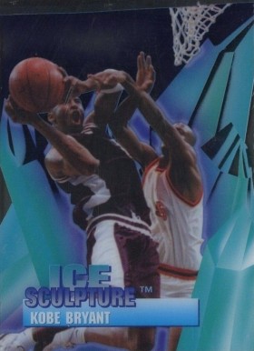 1996 Collector's Edge Rookie Rage Ice Sculpture Kobe Bryant #6 Basketball Card