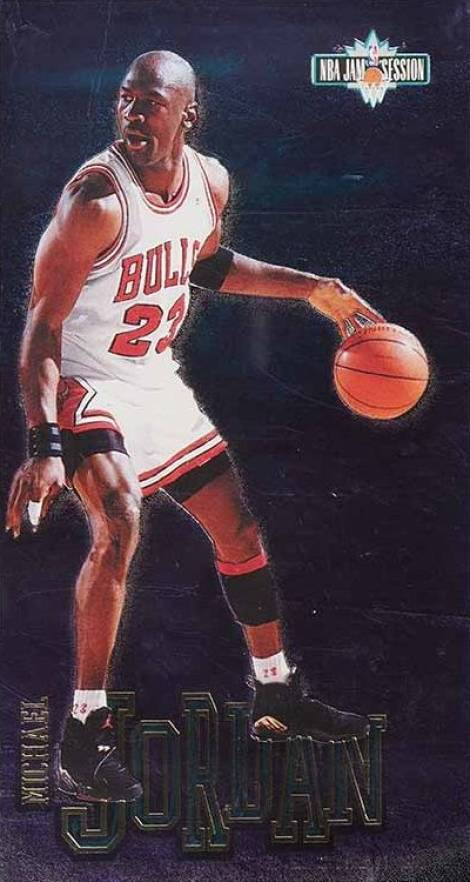1995 Fleer Jam Session Showstoppers Michael Jordan #S3 Basketball Card