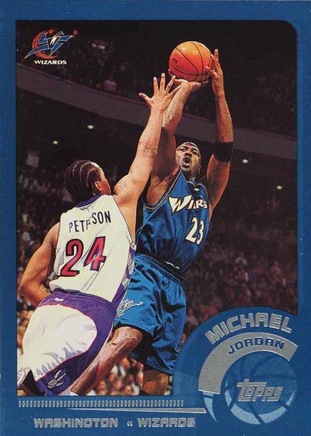 2002 Topps Michael Jordan #10 Basketball Card