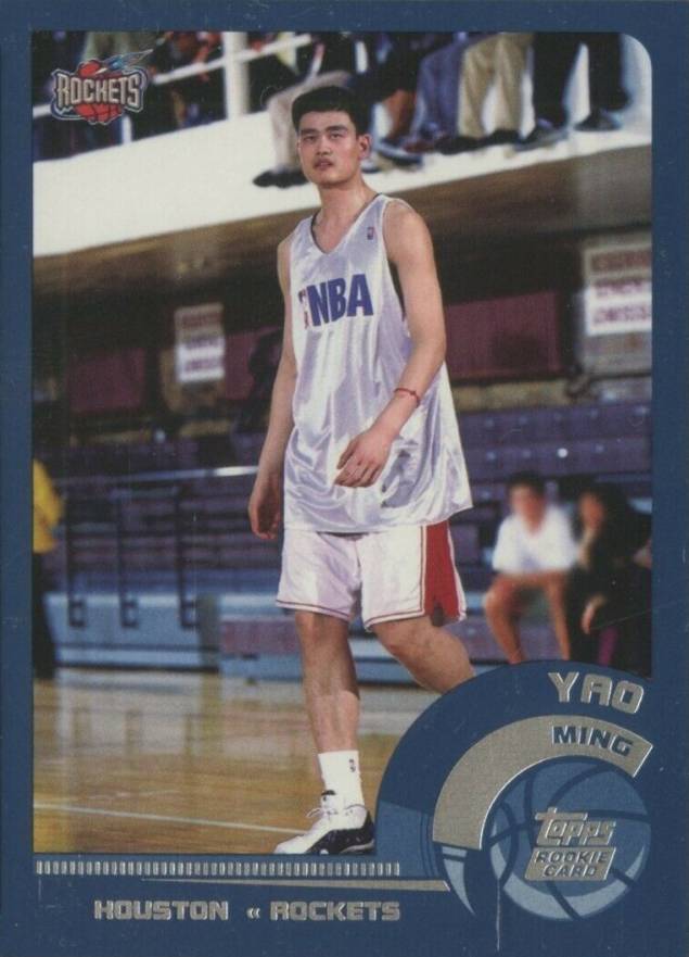 2002 Topps Yao Ming #185 Basketball Card