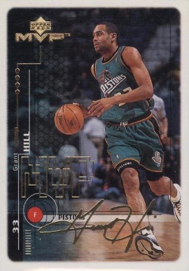 1999 Upper Deck MVP Grant Hill #43 Basketball Card