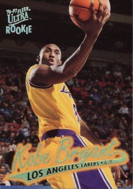 1996 Ultra Gold Medallion Kobe Bryant #G52 Basketball Card