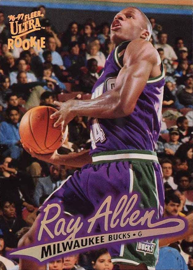 1996 Ultra Ray Allen #G60 Basketball Card