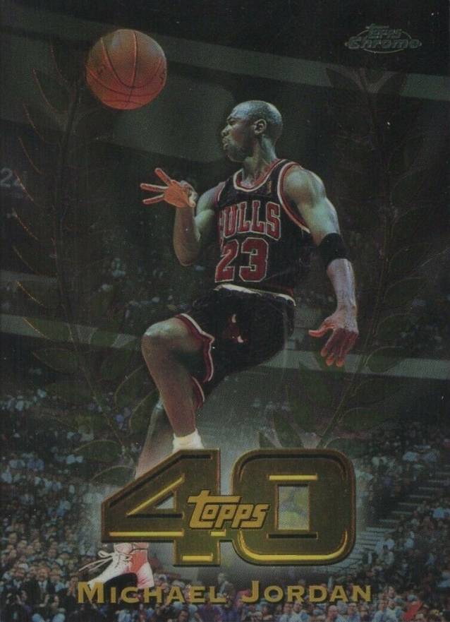 1997 Topps Chrome Topps 40  Michael Jordan #T5 Basketball Card