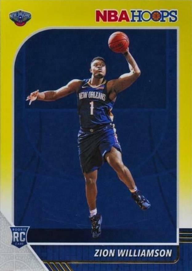2019 Panini Hoops Zion Williamson #258 Basketball Card