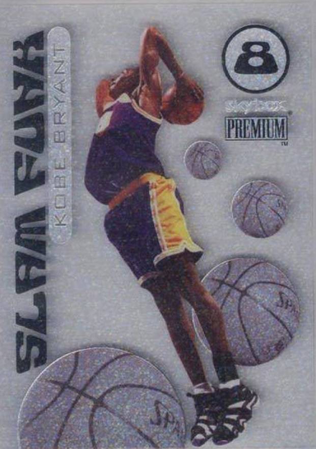 1998 Skybox Premium Slam Funk Kobe Bryant #1 Basketball Card
