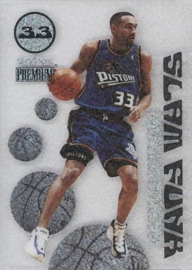 1998 Skybox Premium Slam Funk Grant Hill #3 Basketball Card