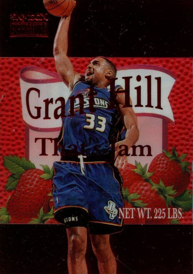 1998 Skybox Premium That's Jam Grant Hill #12 Basketball Card