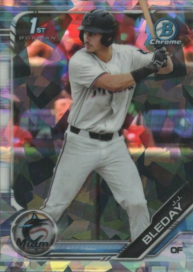 2019 Bowman Draft Chrome Sapphire Edition J.J. Bleday #BDC150 Baseball Card