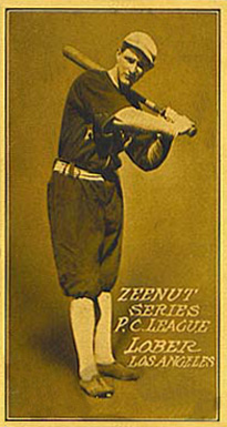 1911 Zeenut Pacific Coast League Lober, Los Angeles # Baseball Card