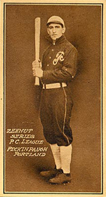 1911 Zeenut Pacific Coast League Peckinpaugh, Portland # Baseball Card